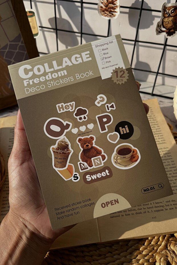 12 Sayfa Sticker Book - 6