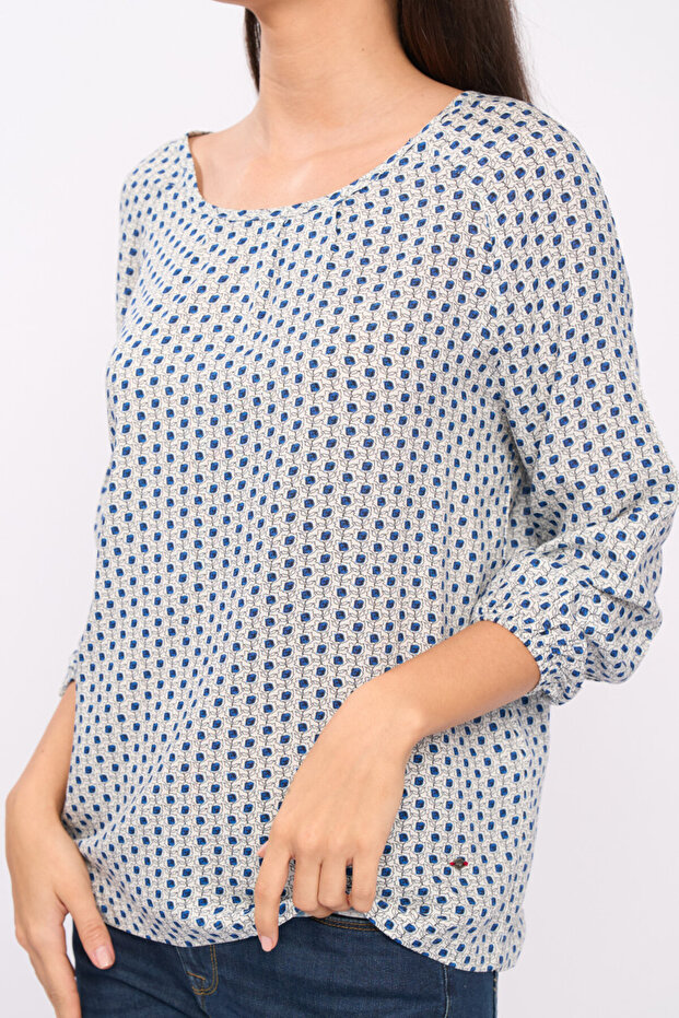 Camasa dama maneca lunga cu model - 3