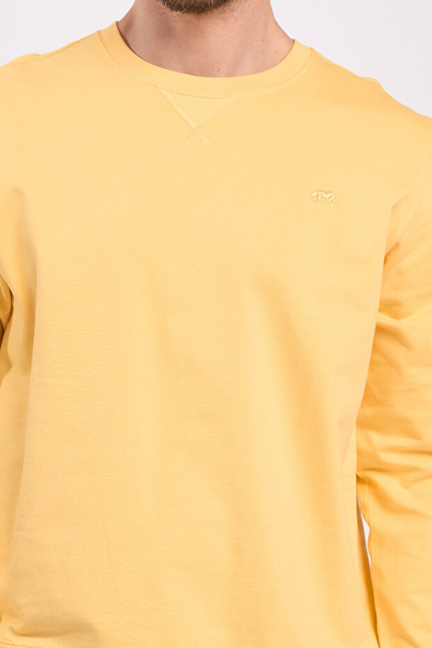 Men's sweatshirt in solid color - 2