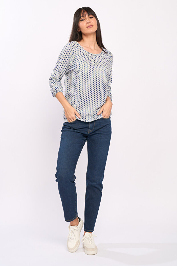 Camasa dama maneca lunga cu model - 7