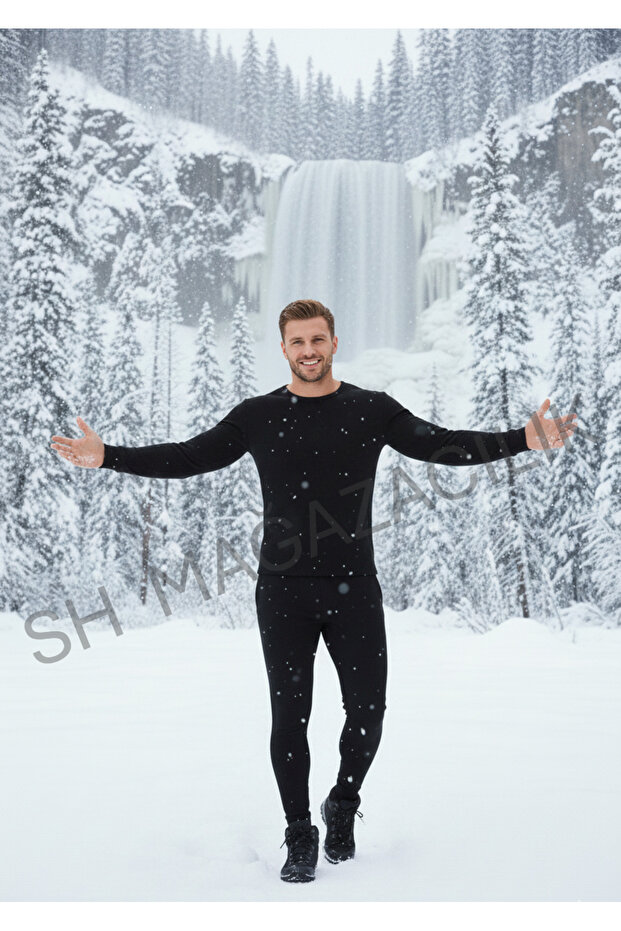 Winter Underwear Cotton Fleece-Lined Thermal Set | 1. Quality Unisex Stretch Fabric