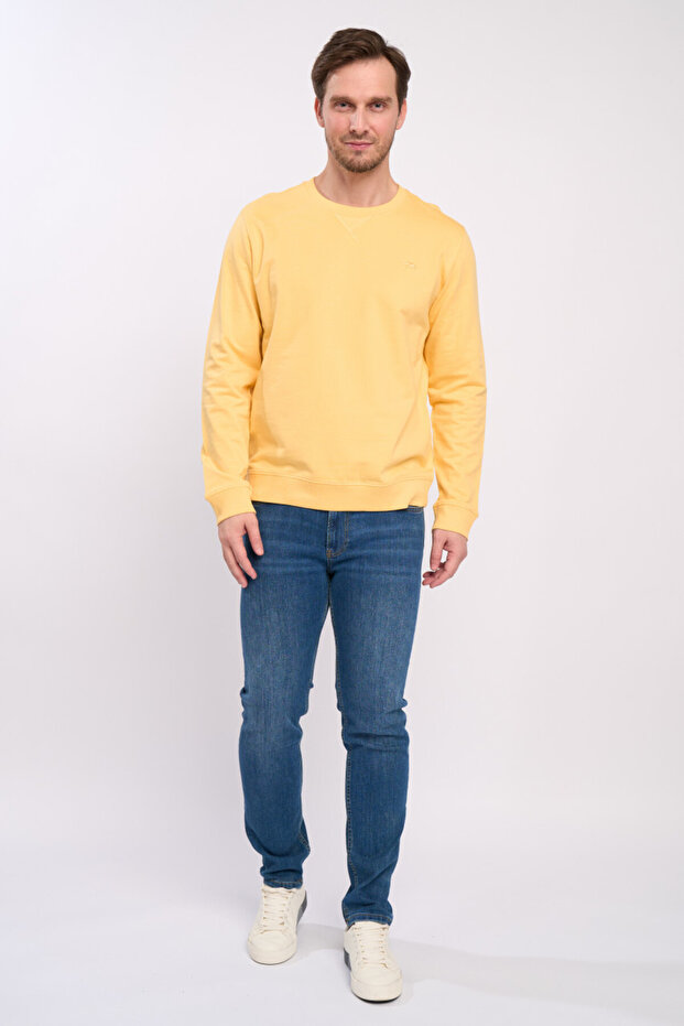 Men's sweatshirt in solid color - 6