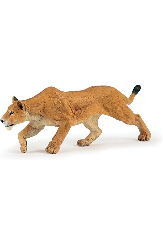 Hand-Painted Figurine Wild Animal Kingdom Lioness Chasing (50251)