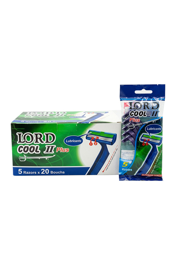 II Twin Blade Disposable Razors – 5pcs Pack (L155CP)