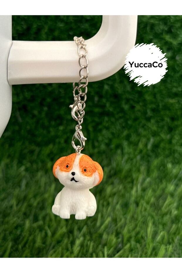 Dog Thermos Ornament/Dog Thermos Charm/Animal Figure Thermos Accessory Bag Charm