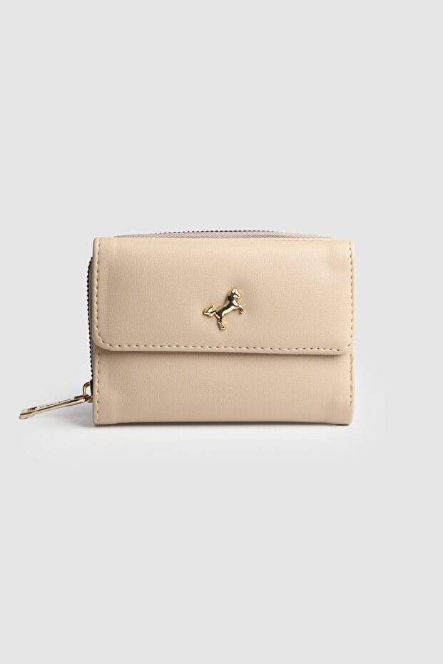 La'Graccio Paris Women's Kayla Medium Size Handy Wallet Mink