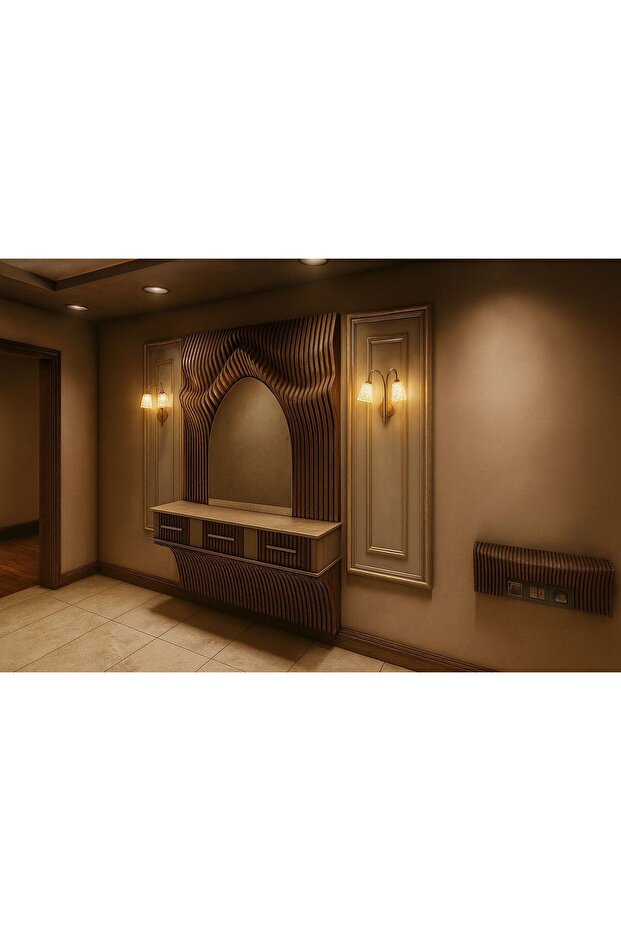 Parametrik Dresuar Duvar Paneli - 7