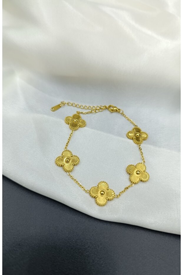 Gold Model Çelik Bileklik - 4