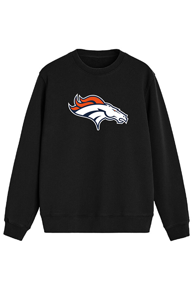 Denver American Football Black Regular Sweatshirt