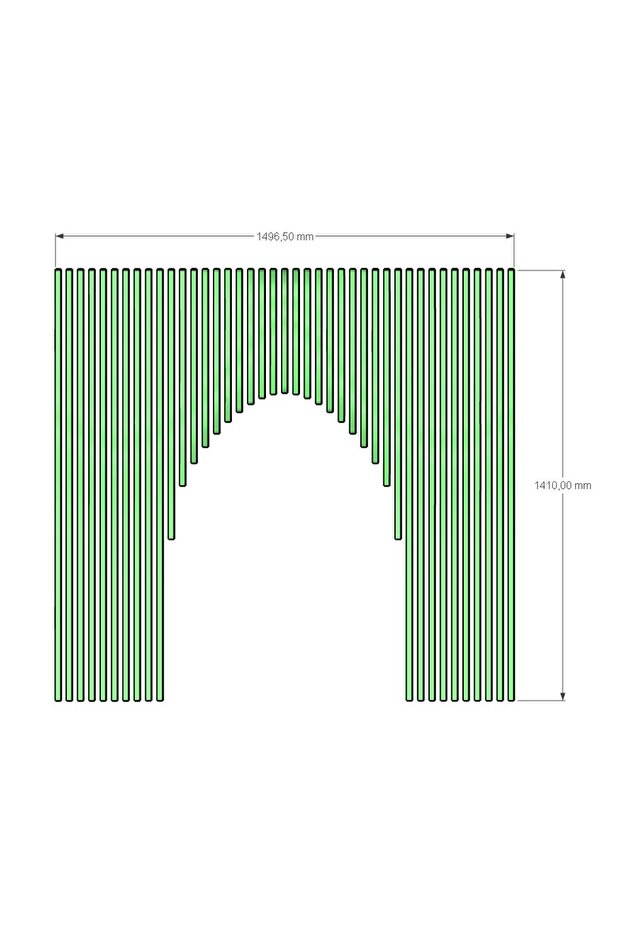 Parametrik Dresuar Duvar Paneli - 4