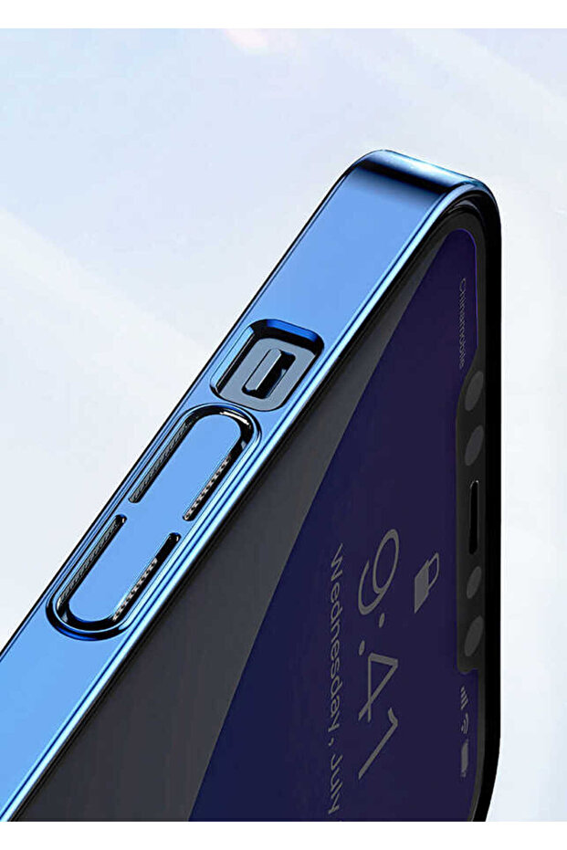 حافظة MSRA Pixel المتوافقة مع iPhone 12 - ذهبي - 3