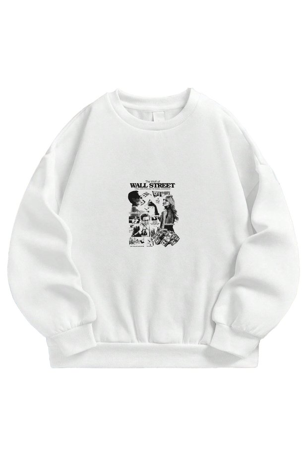 The Wolf of Wall Street Printed Oversized Unisex Sweatshirt