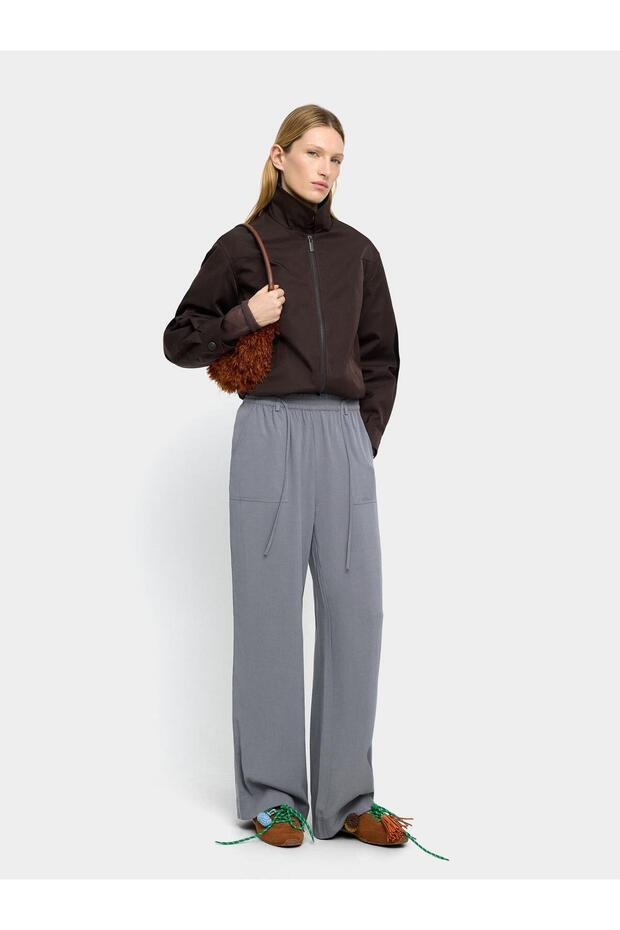 Cepli Elastik Bel Pantolon - 2