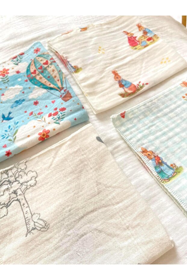 Müslin Mendil Seti (4'lü) - BLDR - 2