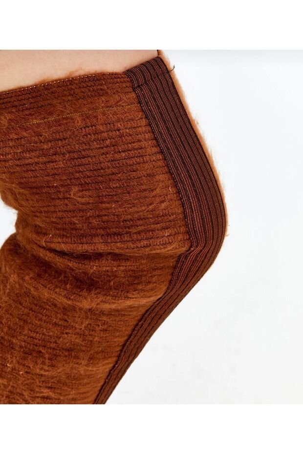 Uzun Termal Dizlik – Diz ve Baldır Kaplayan Kışlık Isıtıcı Koruyucu (Unisex) 1 Adet 2 Çift - 4