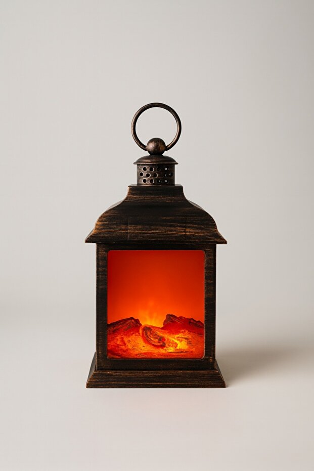 Emberlight Lantern Decorative Fireplace - 1