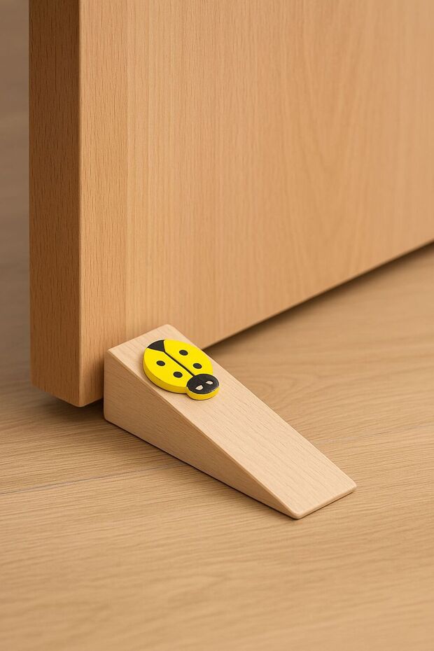 Ahşap Kapı Stoperi Kapı Tutucu Kapı Altı Takozu Kapı Durdurucu 4 ADET - 3