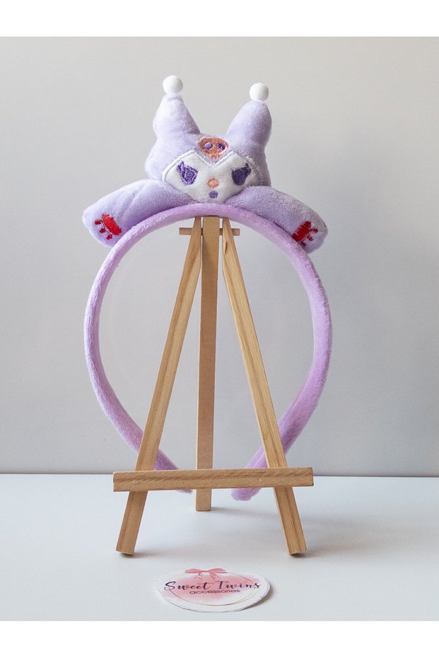 Kuromi Gift Children's Crown Purple Plush Girl's Crown