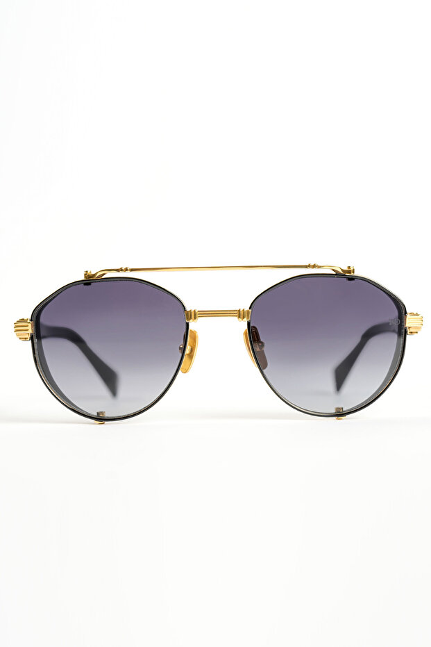 7006 Gld/Blk 52-20-140 Sunglasses