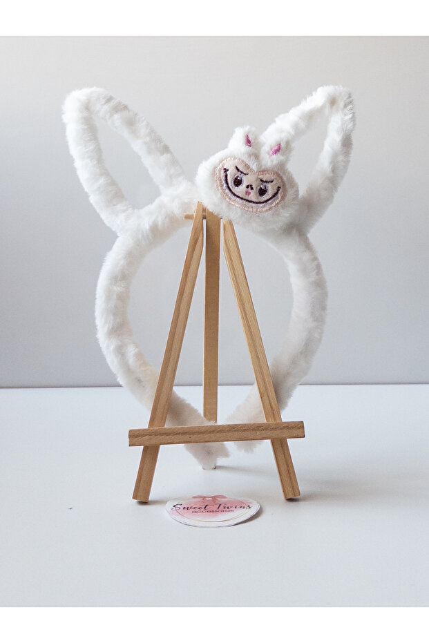 Labubu Rabbit Ear Plush Girl's Crown