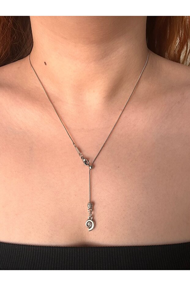 Spiral model asansör kolye - 1