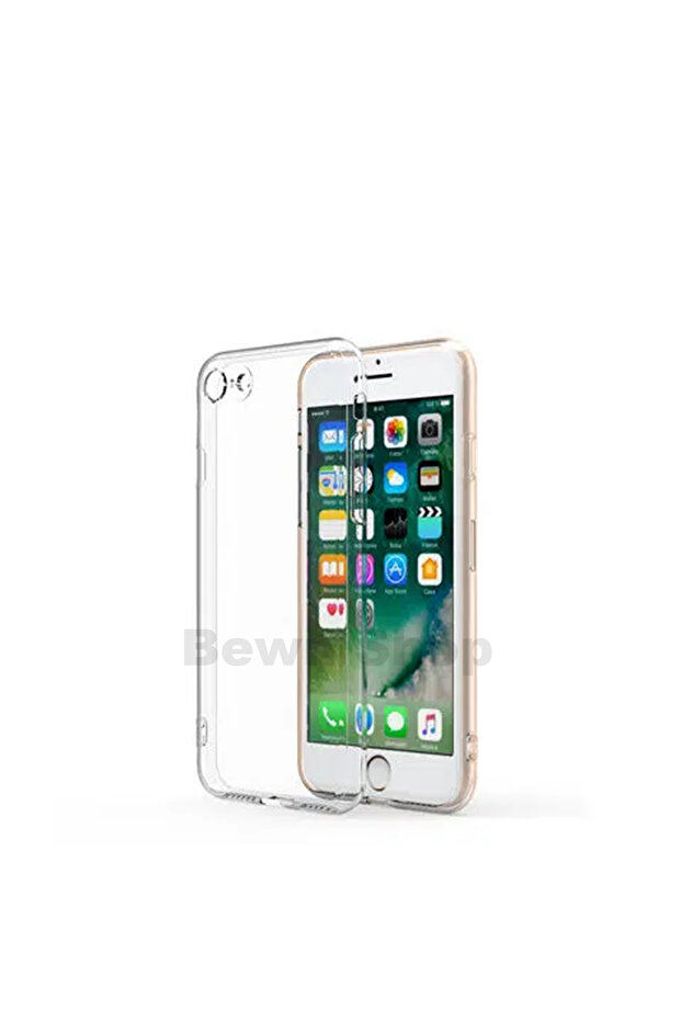 iPhone 8 Compatible Transparent Protected Phone Case - 2