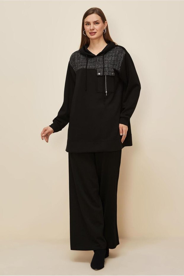 Hooded Tracksuit Tunic 46073