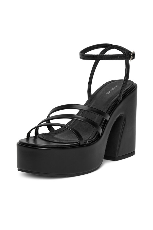 sandale damă negre - 3