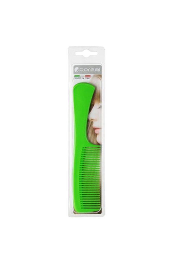 comb with colored handle, medium teeth - 1