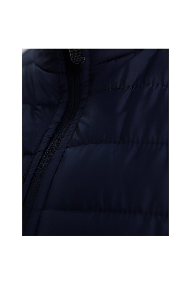 LACİVERT Kapitone Yelek - 3