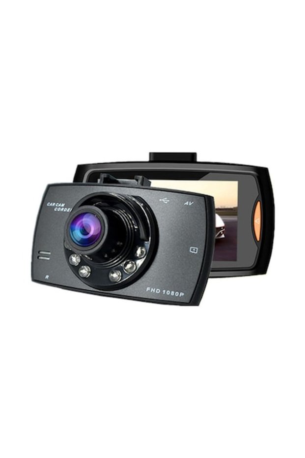 Cameră auto DVR Full HD, ecran de 2,7", negru