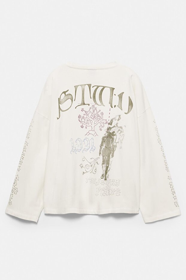 Beyaz STWD t-shirt - 8