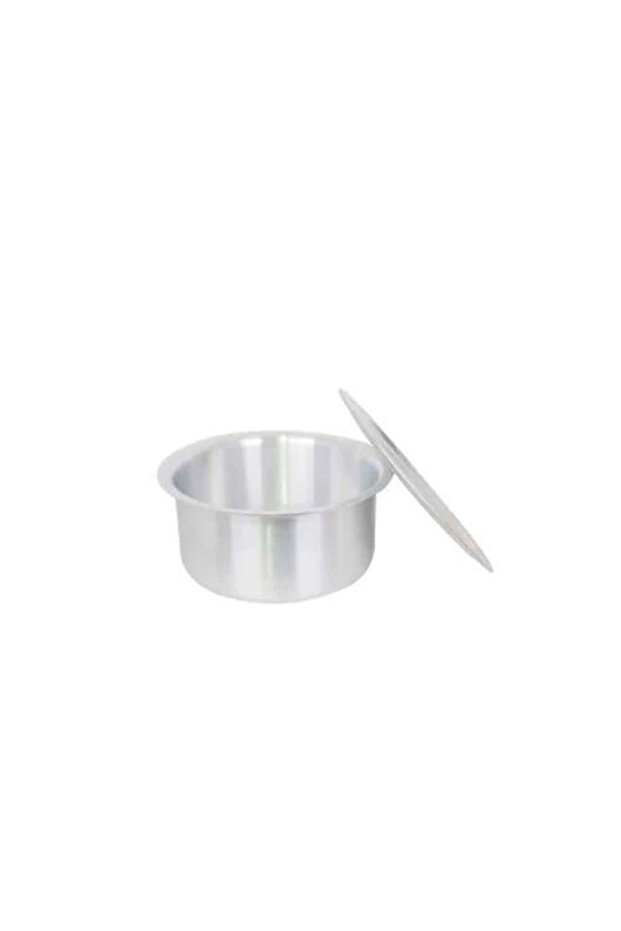 Raj Quality Kitchenware Aluminium Cookware Pots Silver 28cm Cooking Pot Perfect For Kitchen Pot With