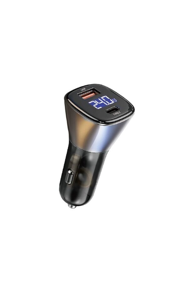 Dual Port A+C PD 72W Car Charger