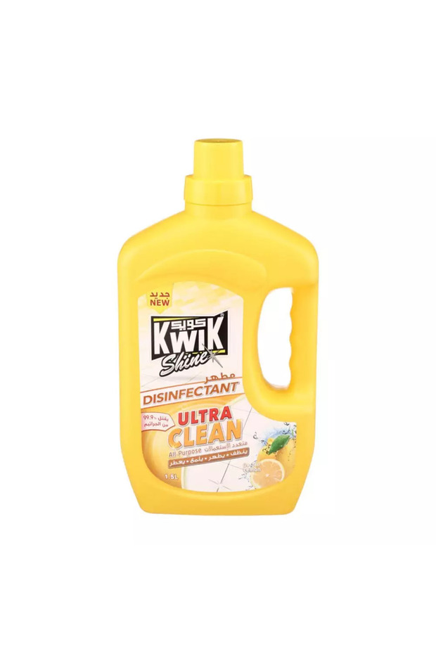 Shine All Purpose Disinfectant With Lemon Ultra Clean- 1.5Ltr