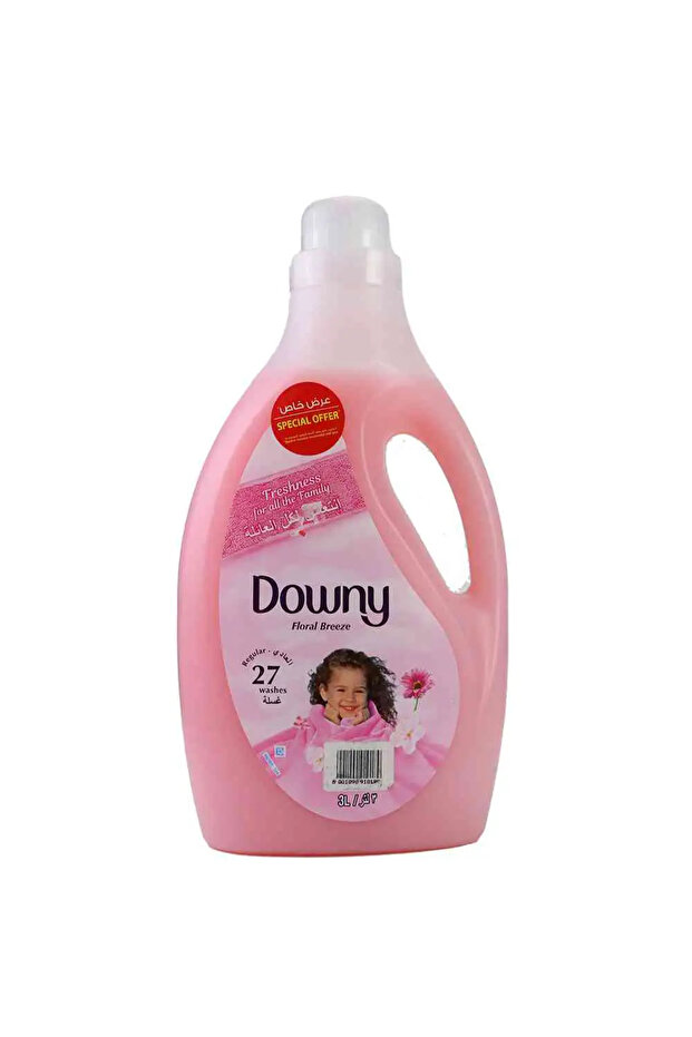 Fabric Conditioner With Floral Breeze Fragrance - 3 Litres