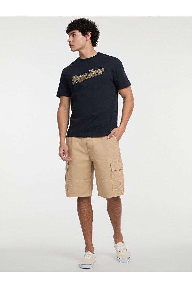 Jeans Cargo Erkek Regular Fit Şort - 7