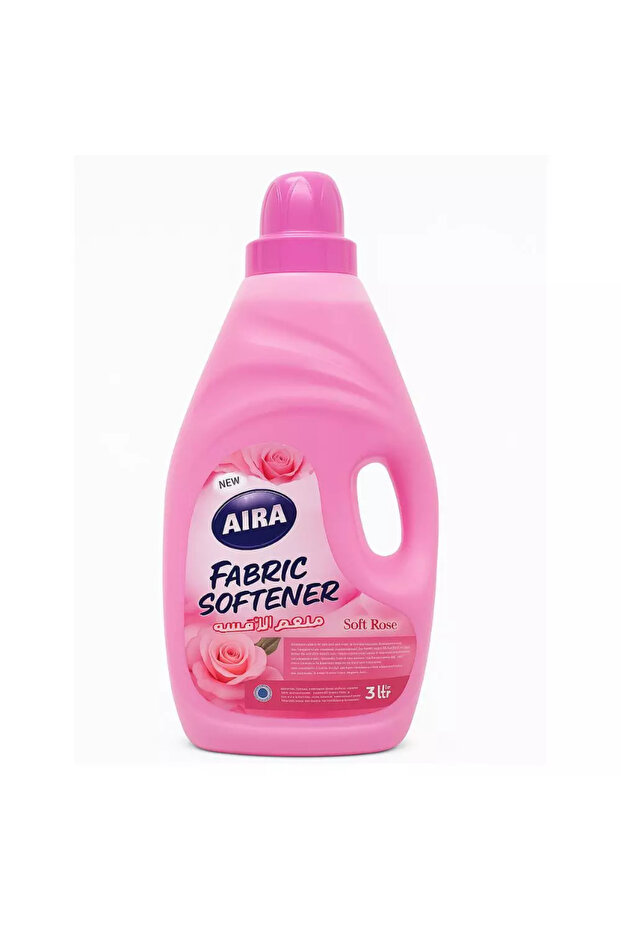 Soft Rose Fragranced Fabric Softener 3Ltr