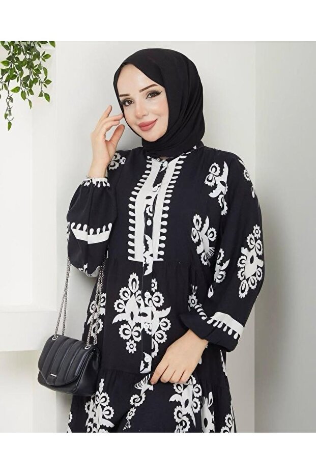 KADIN VİSKON ELBİSE - 2