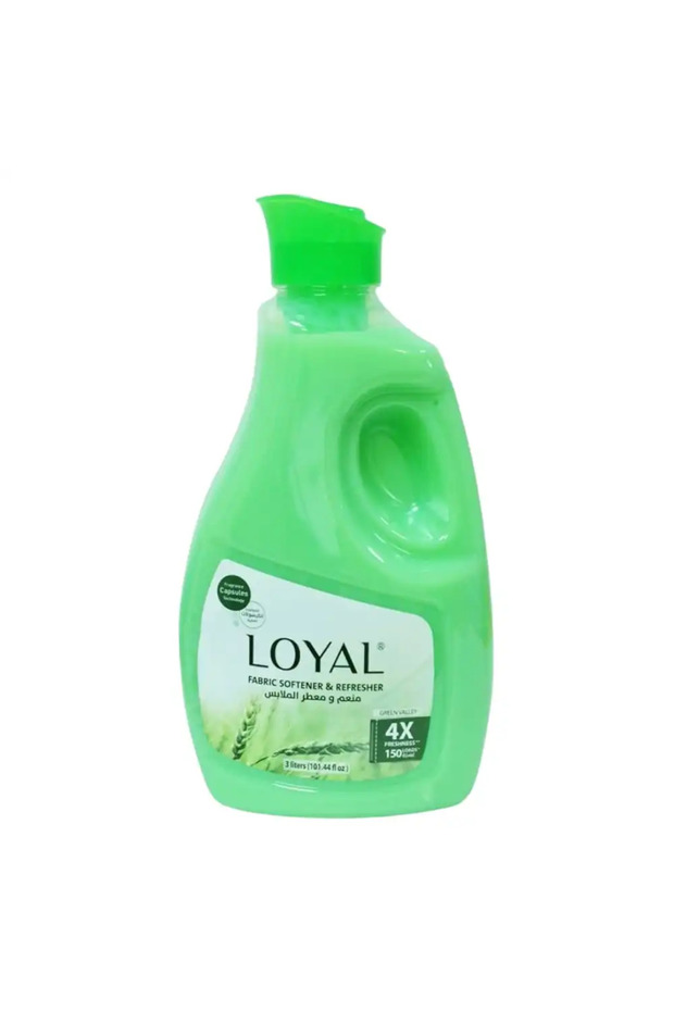 Green Valley Fabric Softener & Freshener With 4X Freshness up to 150 Loads- 3Ltr