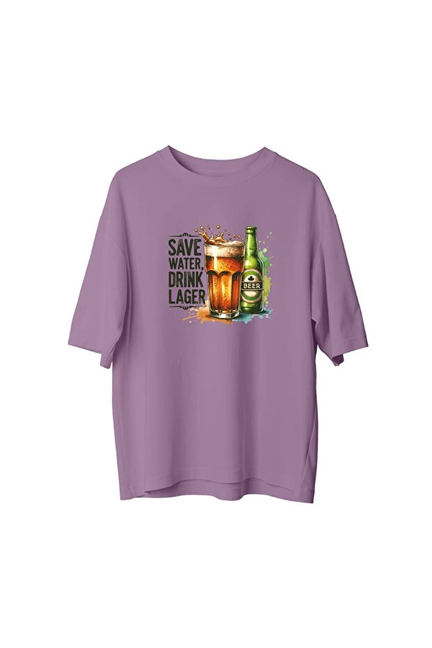 Drink Beer - Oversized T-Shirt