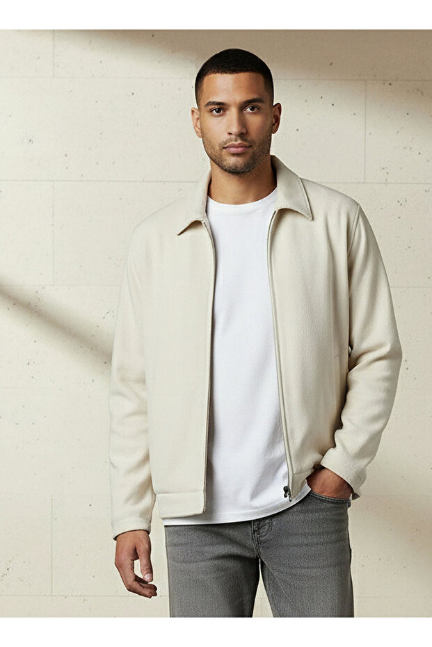 Men Regular Fit Soft Touch Jacket - 1