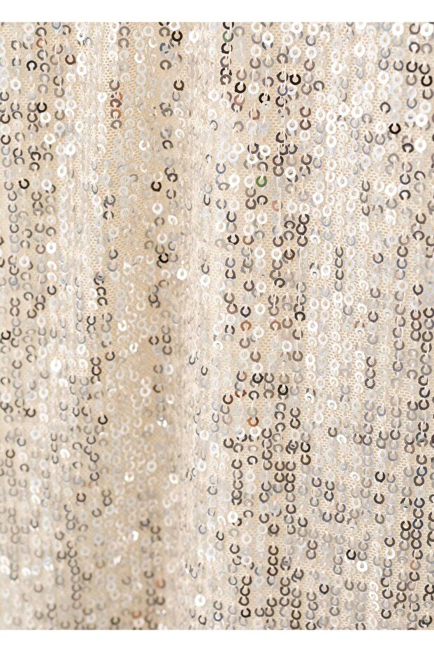 Payetli mini elbise - 6