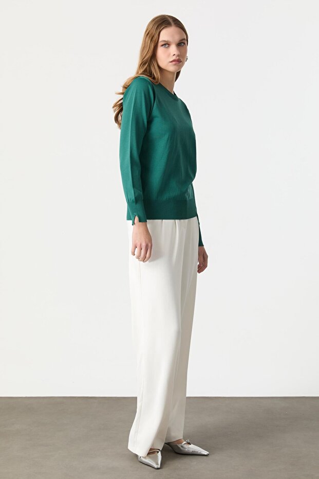 Basic Triko Kazak-ZÜMRÜT - 2