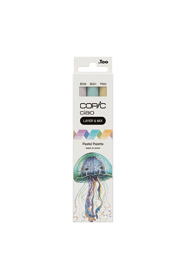 Ciao Marker 3lü Layer & Mix Set - Pastel Palette - 1