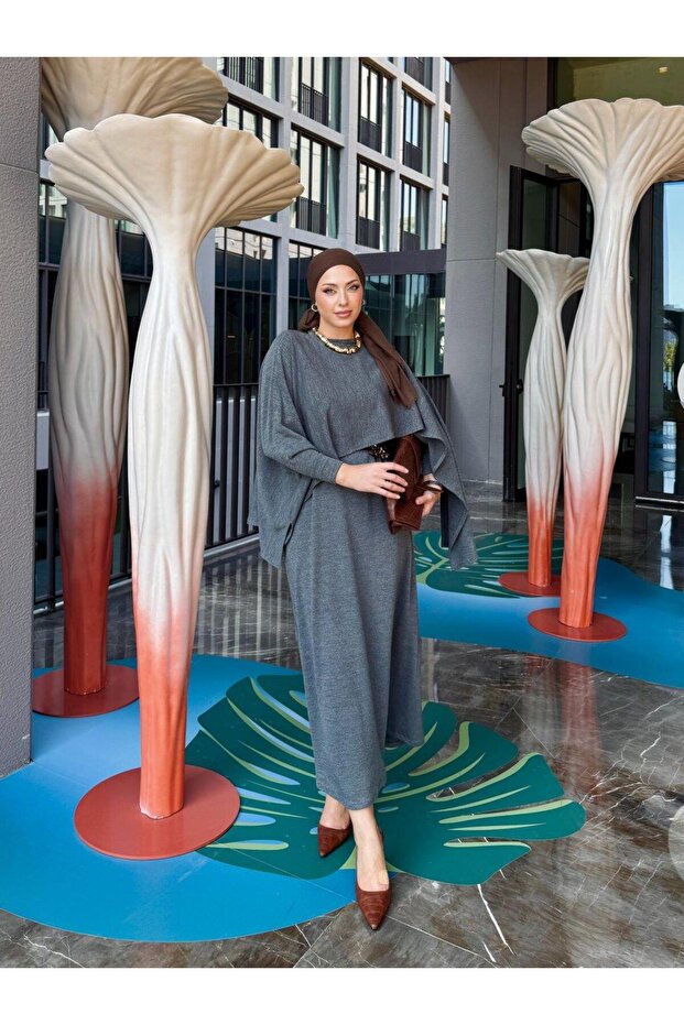 Pançolu Triko Elbise - 2