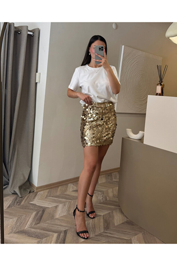 Zr pullu gold etek - 1