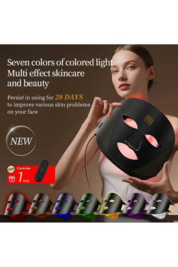 PVD cilt bakım LED terapi maskesi - 1