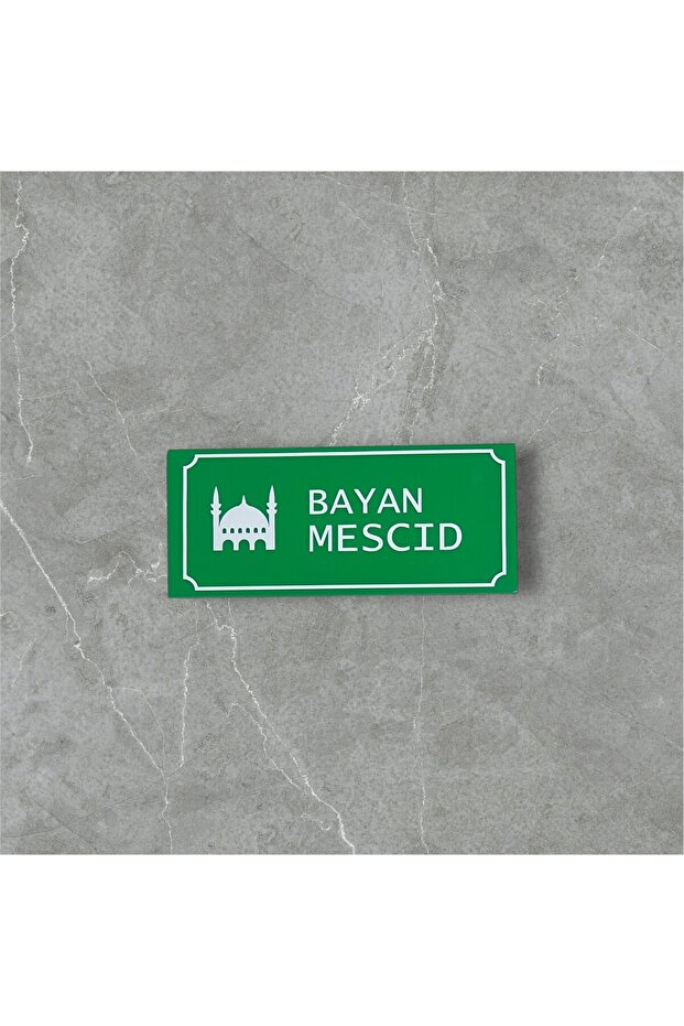 Mescid Yönlendirme Levhası