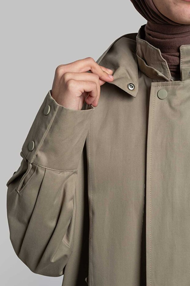 Parka Yağmurluk - Adaçayı - 5